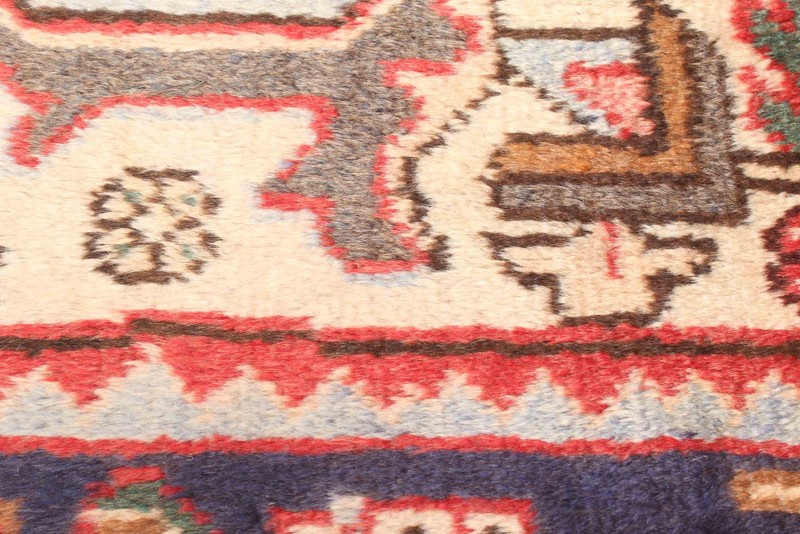 Vintage Traditional Hand-Knotted Area Rug 4'11" x 9'10" Oriental Wool Carpet gallery