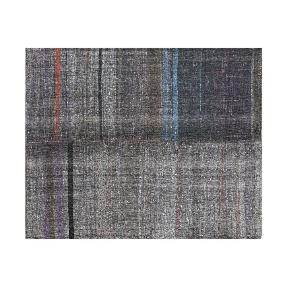 6 x 7'3 feet Striped Design Turkish Kilim Rug,Stripe Kilim Rug 178 x 220 cm