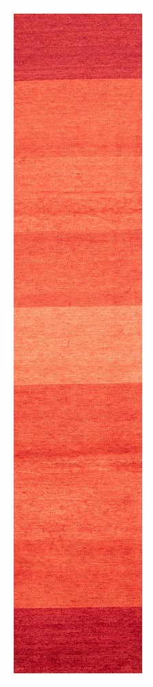 Vintage Hand-knotted Runner Rug 2'7" x 12'3" Traditional Oriental Wool Carpet