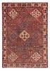 Vintage Hand-Knotted Area Rug 7'0" x 9'11" Traditional Oriental Wool Carpet gallery