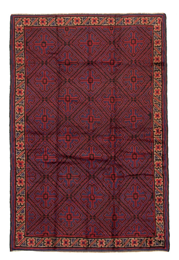 Traditional Vintage Hand-Knotted Area Rug 5'6" x 8'4" Oriental Wool Carpet