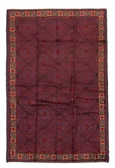 Traditional Vintage Hand-Knotted Area Rug 5’6″ x 8’4″ Oriental Wool Carpet
