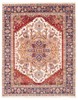 Vintage Hand-Knotted Area Rug 7'10" x 10'1" Traditional Oriental Wool Carpet gallery