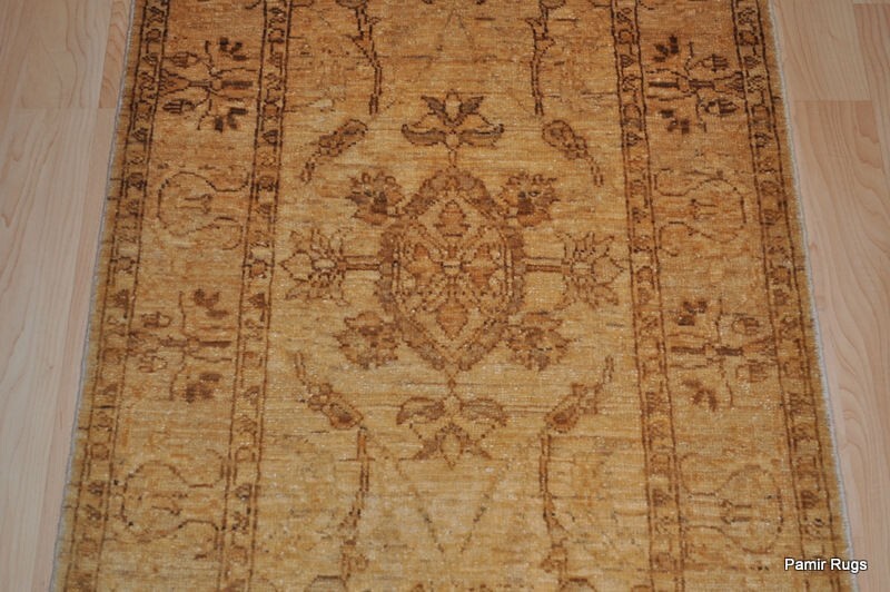 15 FT Handmade MUTED SOFT COLORS vegetable dyed best quality **HALL-RUNNER** gallery