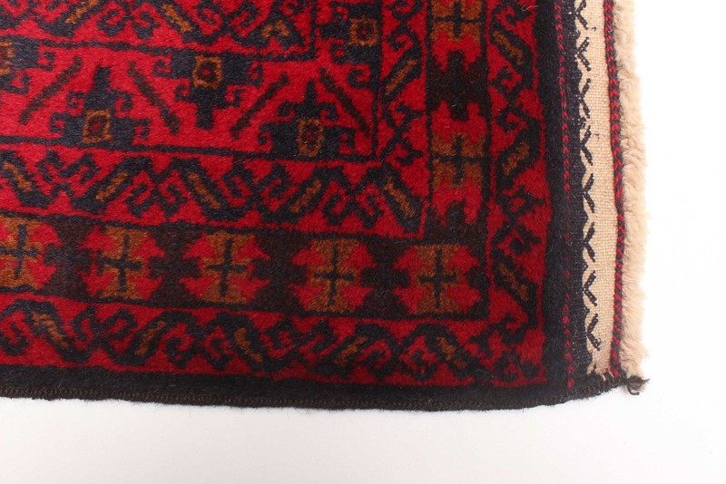 Vintage Hand-Knotted Carpet 4'2" x 6'3" Traditional Oriental Wool Area Rug gallery