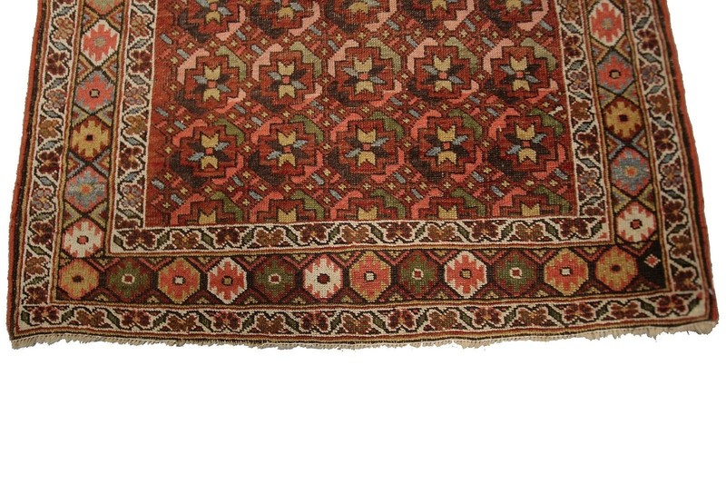 4x7 Antique Handmade Turkish Rug durable "Iron Quality" Shabby Chic c.1880 gallery