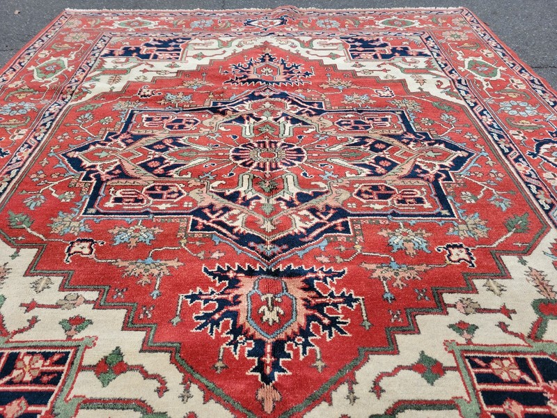 8 x 10 SUPER QUALITY INDO HERIZ SERAPI KAZAK HERIZ RUG TURKISH USHAK CAUCASIAN gallery