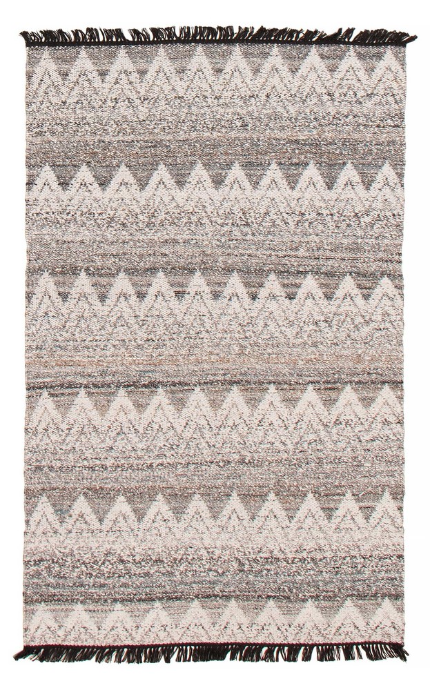 Vintage Hand Woven Area Rug 3'10" x 6'1" Traditional Wool Oriental Carpet