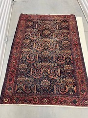 Fantastic Floral – 1930s Antique Oriental Rug – Traditional Carpet 5.1 x 7.9 ft.