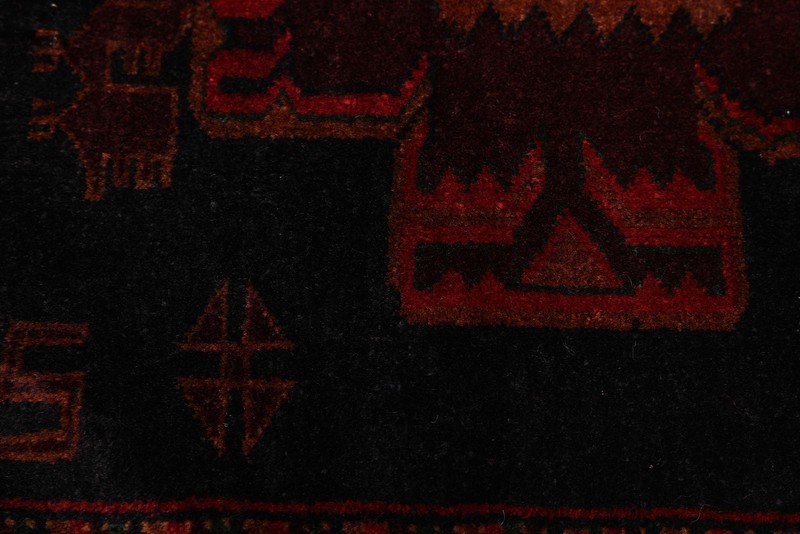 Traditional Vintage Hand-Knotted Area Rug 4'1" x 6'8" Oriental Wool Carpet gallery