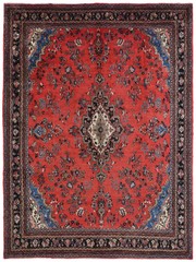 10X13 ft Vintage Hand-Knotted Oriental Rug Extra Large Tribal Floral Carpet