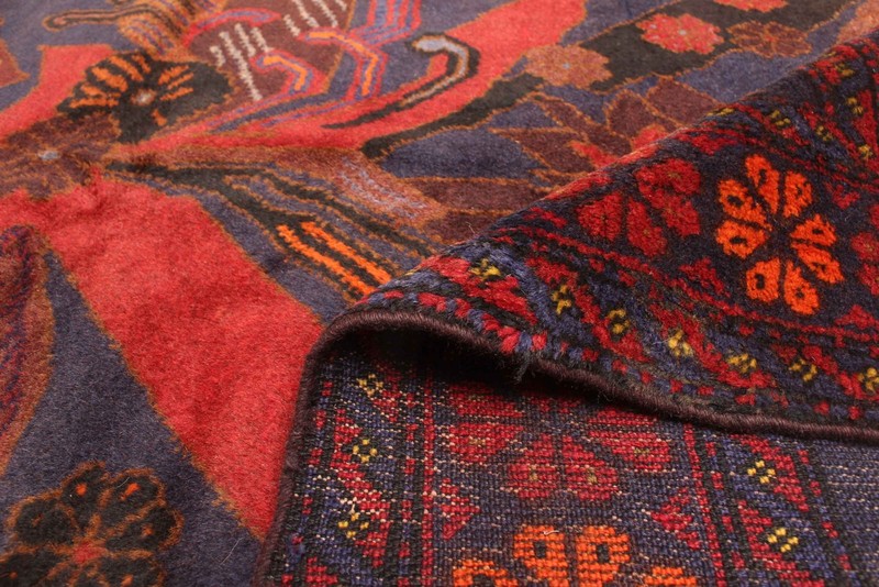 Vintage Hand-Knotted Area Rug 3'3" x 5'7" Traditional Wool Carpet gallery