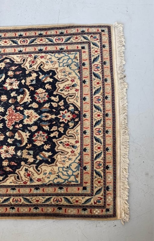 VINTAGE KARAJEH SOUTHWEST PERSIAN GEOMETRIC RUG 6' 5" X 3' 7" gallery