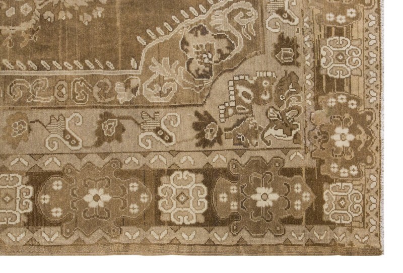Vintage Rug, 7'9 x 10'6 feet,237 x 320 cm Oushak Rug, Antique Rug, Oriental Rug gallery