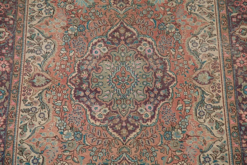 Vintage Distressed Traditional Area Rug 7x10 Ft Handmade Living Room Wool Carpet gallery