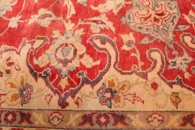 Vintage 9'5" x 12'10" Traditional Hand Knotted Vegetable Dye Wool Area Rug gallery