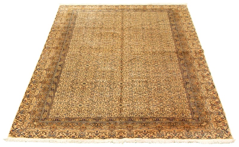 Traditional Vintage Hand-Knotted Area Rug 6'6" x 9'8" Oriental Wool Carpet gallery