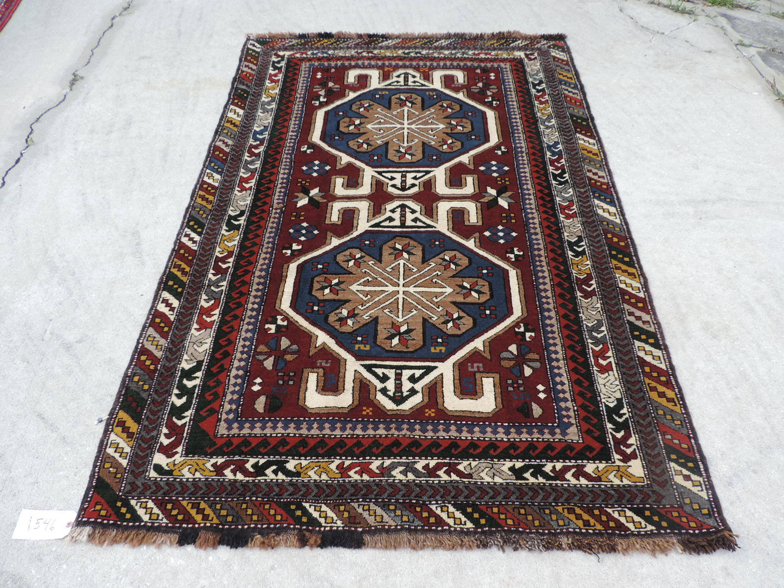 5x7ft. Turkish Caucasian Kazak Wool Rug gallery