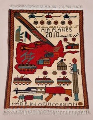 A Handmade Afghan war Rug Rare Baloch Rug Design Great Quality 80X 60 Cm