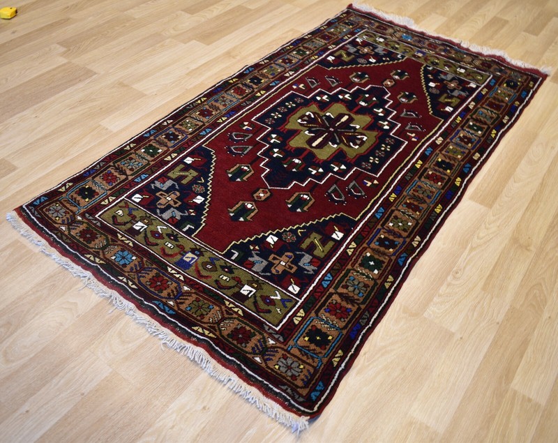 Antique Never Used Caucasian Kazak Handmade Dowry Rug 4Ft x 7' 8 Free Shipping gallery