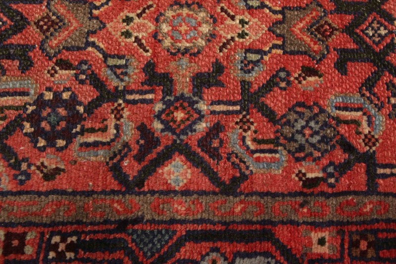 Vintage Hand-knotted Runner Rug 2'8" x 6'2" Traditional Oriental Wool Carpet gallery