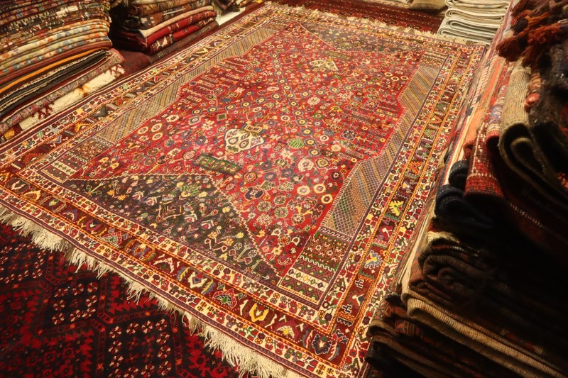 COLLECTORS' ITEM Antique Tribal Kazak Carpet gallery
