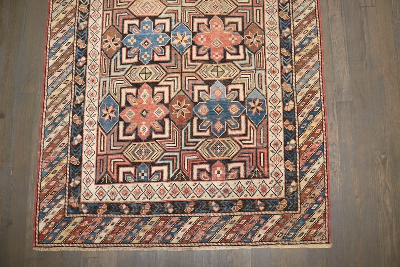 Antique Caucasian Shirvan Kuba Gendje Rug Size 3'x5' gallery