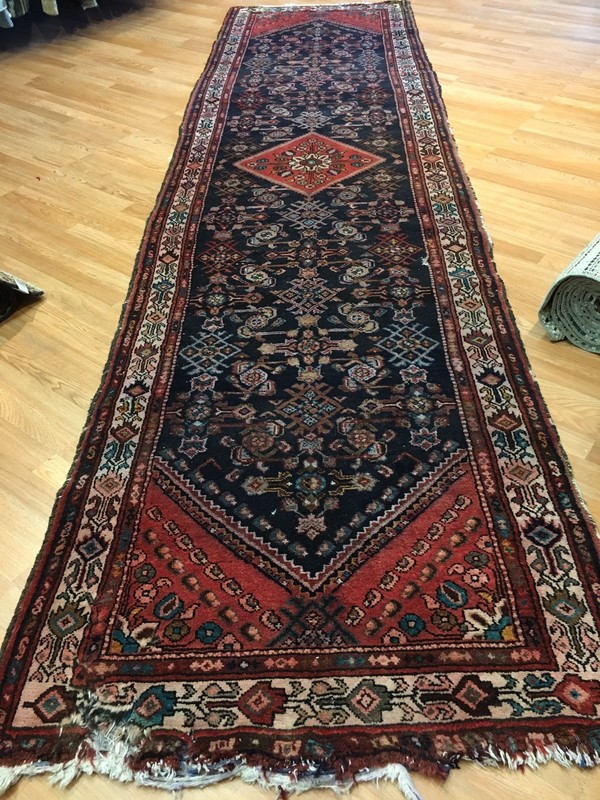 Tremendous Tribal - 1930s Antique Oriental Rug - Nomadic Runner - 3.7 x 13.5 ft. gallery