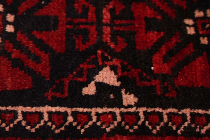 Vintage Traditional Hand-Knotted Area Rug 4'9" x 9'10" Oriental Wool Carpet gallery
