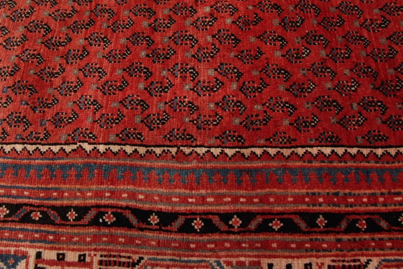 Vintage 5'7" x 10'10" Traditional Hand Knotted Vegetable Dye Wool Area Rug gallery