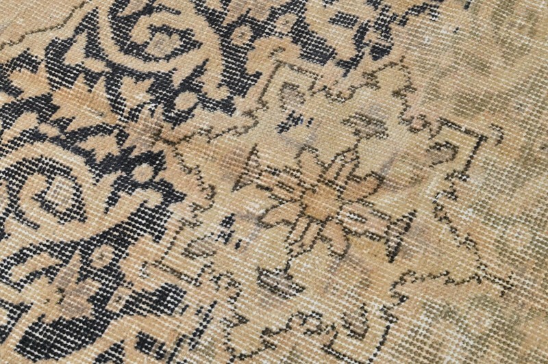 Oushak Turkish Vintage Rug 5x9 Kilim Rug Anatolian Handmade Boho Decor BEIGE gallery