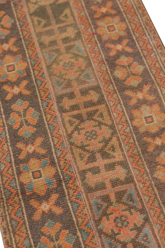 Vintage Runner,Oushak Rug,Floor Rug,1'11 X 10'11 feet Runner Rug,Turkish Runner gallery
