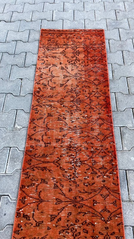 Runner Rug, 2x9 ft Rug, Vintage Rug, Turkish Rug, Handmade Carpet, Wool Rug gallery