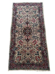Antique Genuine Hand Knotted Vintage Vegetables Dye Area Rug Carpet 6 Ft X 3 Ft
