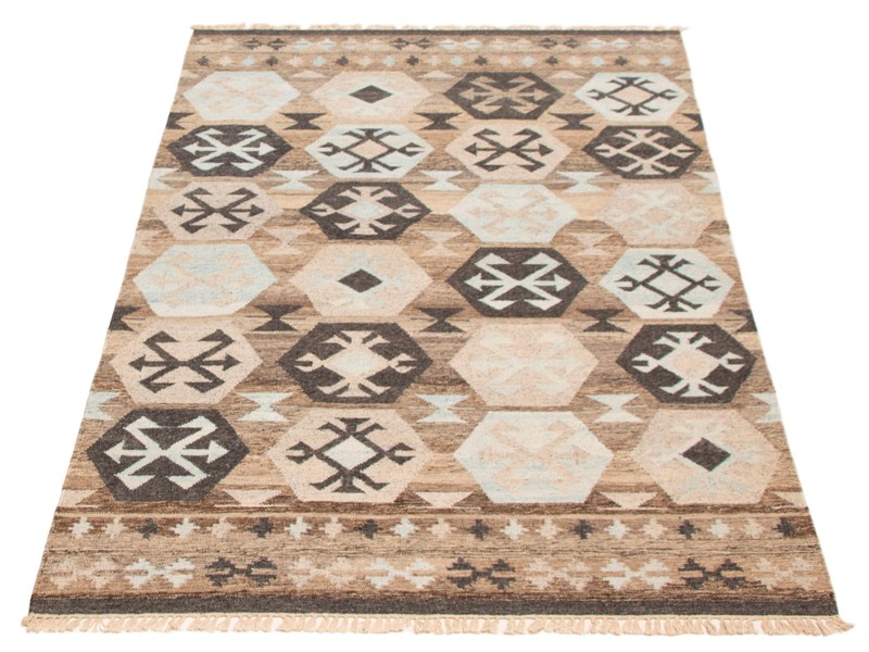 Vintage Hand Woven Area Rug 5'1" x 7'9" Traditional Wool Oriental Carpet gallery