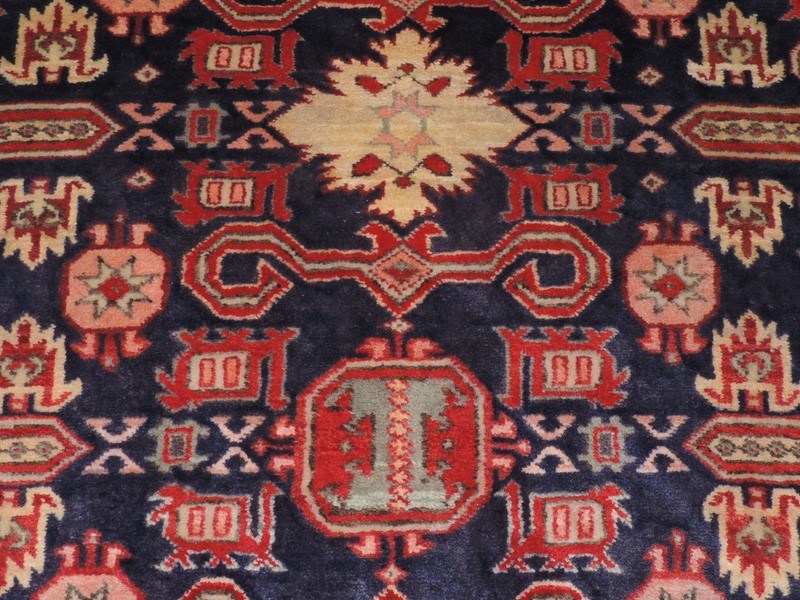 4x9ft. Handmade Azerbaijan Meshkin Wool Runner gallery