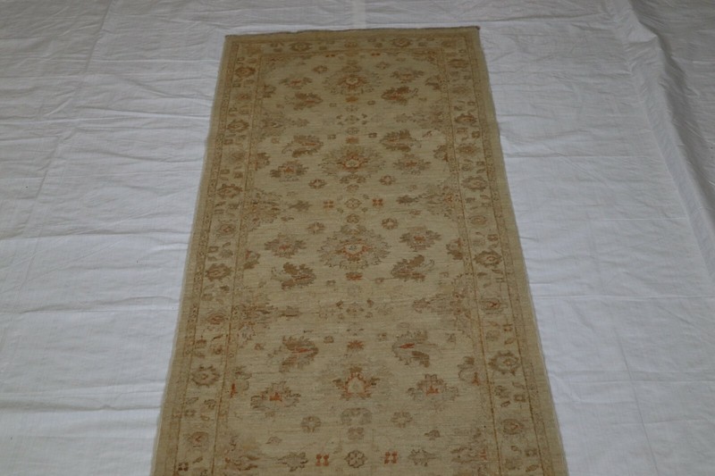 2'10 x 9'8 ft Chobi Oushack hand knotted vegetable dye oriental rug gallery