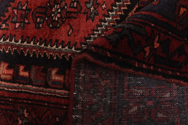Vintage 4'9" x 7'9" Traditional Hand Knotted Vegetable Dye Wool Area Rug gallery