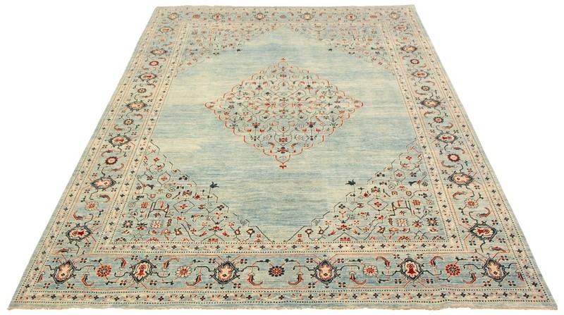 Hand-knotted Rug (Carpet) 8'11X12', Ariana mint condition gallery
