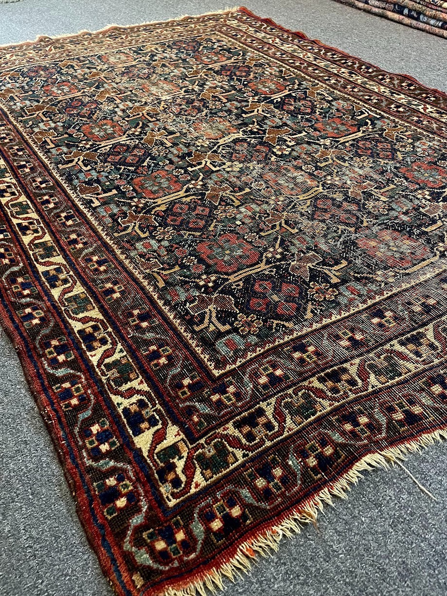 ANTIQUE Caucasian Rug, Very Finely Woven, Circa 1890s, Size 4x6, Handwoven Wool gallery