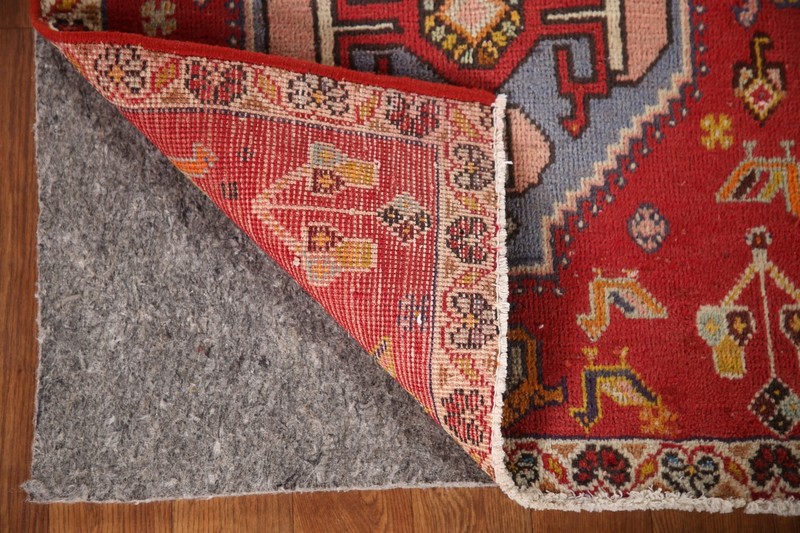 Vintage Tribal Square Abadeh Accent Rug 2x2 Traditional Hand-knotted Wool Carpet gallery