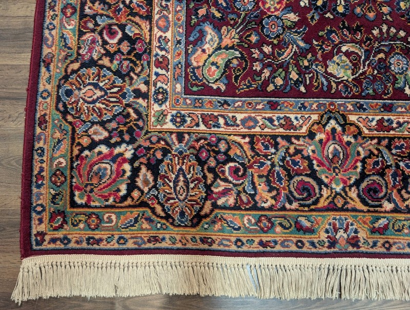 Antique Karastan Rug 9x12, Tudor Sarouk #206, Red gallery