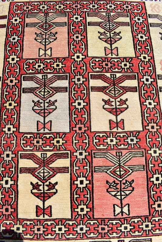 Caucasian Silk Soumak Rug 29'' x 39'' Oriental Silk Soumak Rug Fine Quality Rug gallery