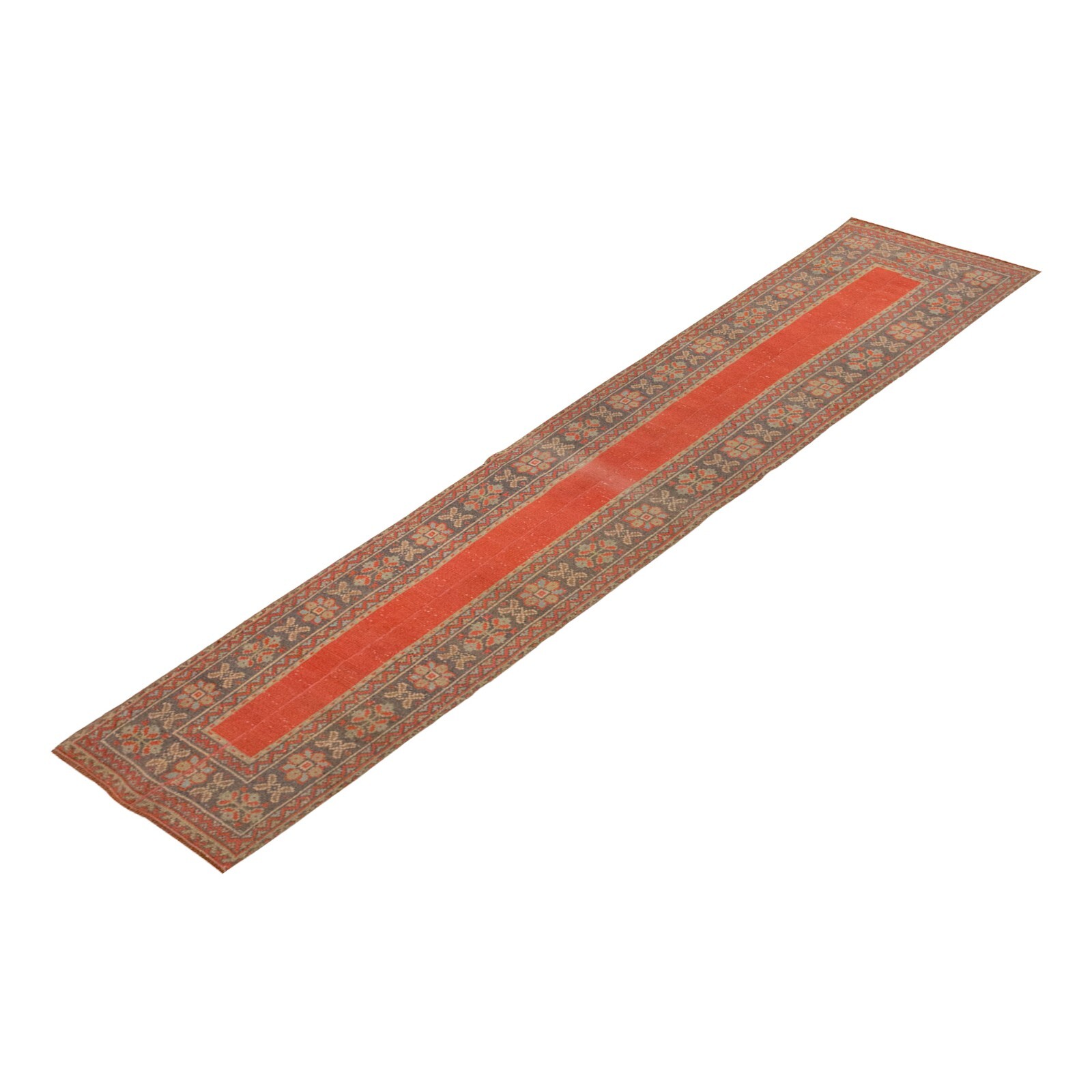 Vintage Runner,Oushak Rug,Floor Rug,2 X 11'7 feet Runner Rug,Turkish Runner gallery