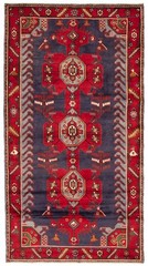 Traditional Vintage Hand-Knotted Area Rug 5’2″ x 9’3″ Oriental Wool Carpet