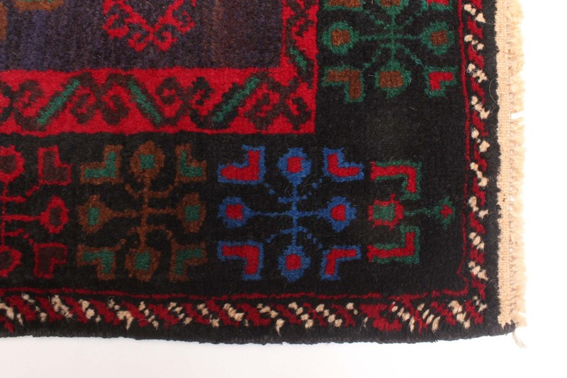 Vintage Hand-Knotted Area Rug 3'8" x 6'5" Traditional Oriental Wool Carpet gallery