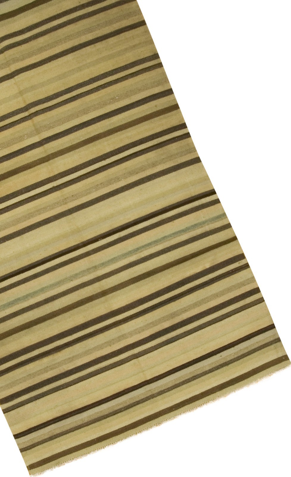 Vintage Turkish Hand Woven Kilim Area Rug 4′9″ × 9′9″ e22362 gallery