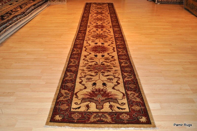 _HALL_RUNNER_HAND-MADE_17 FT. Hall Runner 3' x 17' Top Quality SULTANABA DESIGN gallery