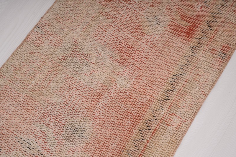 Vintage Runner Rug Oushak Runner Rug Turkish Runner Rug 2x9 Anatolian Runner 126 gallery