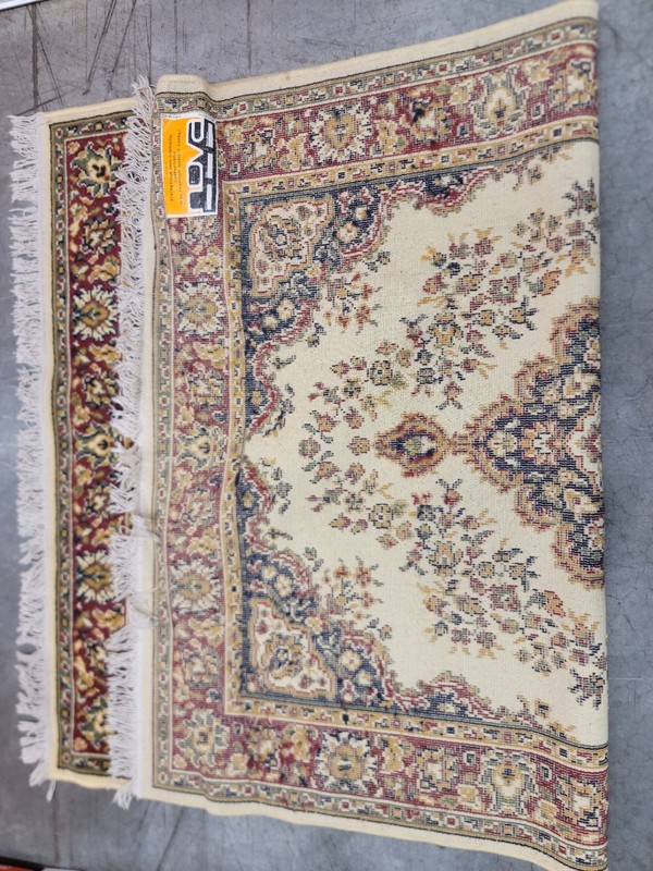 Belgium Power Loomed Rug 5 x 7 Heriz Pattern Vintage Carpet by NOVA gallery